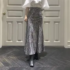 フレアスカート黒