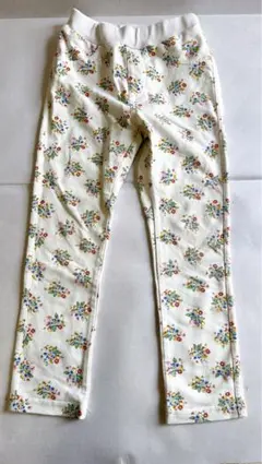 branshes 花柄パンツ 120 ホワイト