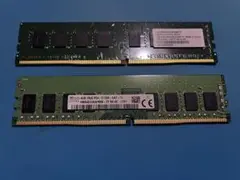 デスクトップパソコン用　4GB DDR4 2133 メモリー２枚