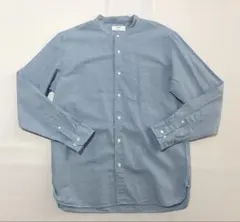 美品　 Lサイズ　UNIQLO ユニクロ　 長袖シャツ　水色