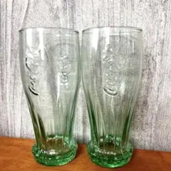 Coca-Cola ガラスコップ 2個セット