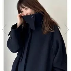 ✨美品✨FRAY I.D スタンドカラーバルマカンコート ロングコート