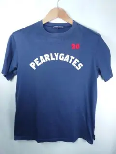 パーリーゲイツ 20周年 Tシャツ サイズ6 XL相当 日本製 両面ロゴ