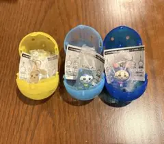 ちいかわめじるしチャーム3 うさぎ ハチワレ 古本屋 3種 ガチャ