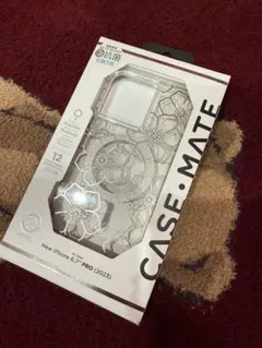 iPhone15promax 花柄　キラキラ　ケースメイト