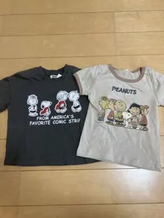（新品タグ付き）スヌーピーTシャツ　2枚セット