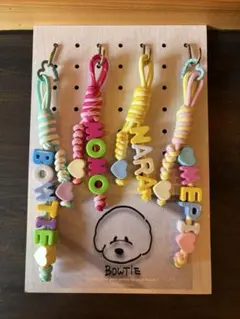 パーツ増えました⭐︎ネームキーホルダー⭐︎名前入りキーホルダー⭐︎ネームストラップ