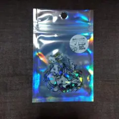 スヌーピー オーロラホログラムフレークシール