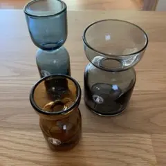 ガラス花瓶 3個セット