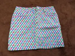 adidas 幾何学模様スカート L/G（スカート丈41cm）