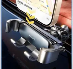 スマホホルダー 車 車載ホルダー 重力式 エアコン吹き出し口 片手操作
