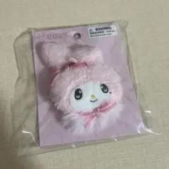 マイメロディ　ヘアクリップ　ウサ