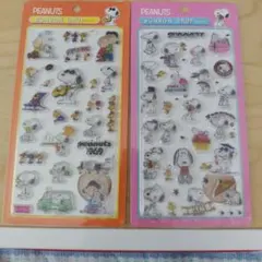 スヌーピーボンボンシール　2枚セット