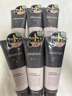【新品】ドットアカラン　ブラックジェルクレンジング〈メイク落とし〉150g✖︎6本のサムネイル