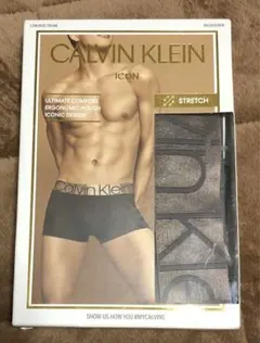 カルバンクライン ボクサーパンツ 米国サイズ L グレー 95