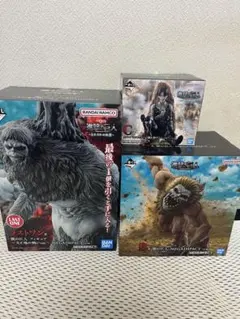 一番くじ進撃の巨人 A賞 鎧の巨人 C賞 リヴァイ D賞 ラストワン賞 獣の