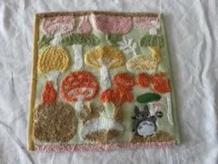となりのトトロ刺繍タオル・ハンカチ ハンドタオル