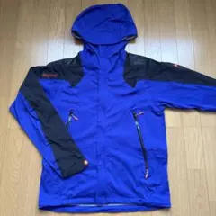 メンズ　Marmot フード付き青マウンテンパーカー　Ｌ