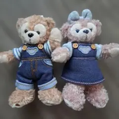 美品　ダッフィー&フレンズ　ぬいぐるみ　2体