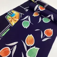 浴衣反物まとめ売り、リメイク素材、木綿P264