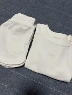 GAP ホワイト 半袖トレーナー・ショートパンツセット