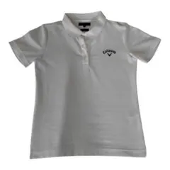 CALLAWAY キャロウェイ 半袖ポロシャツ ボーダー柄 ホワイト系 サイズL