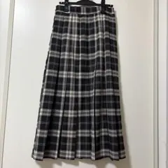 チェックスカート ロングスカート