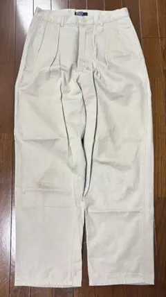 90s USA製 ラルフローレン ツータック チノパン