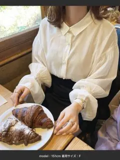 キャンディースリーブラメシアーシャツ【ZOZOTOWN限定アイテム】