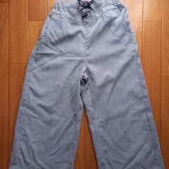コーデュロイワイドパンツ