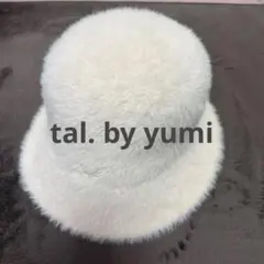 tal. by yumi ホワイトバケットハット フリーサイズ
