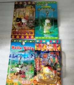 ご当地キティ　ファスナーマスコット　 大阪　信州　福島　茨城　セット