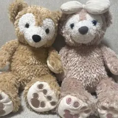 特大ぬいぐるみ】ダッフィー＆シェリーメイ2体セット - メルカリ