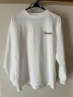 Champion ロングスリーブTシャツ Lサイズ ホワイト美品