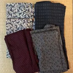 着物　おまとめ　小紋　小さめサイズ　リメイク