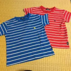 キッズTシャツ130 POLO　2枚セット
