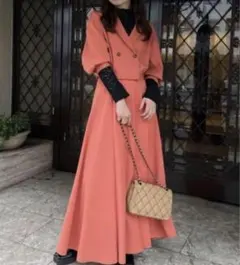 Ameri 3WAY ENSEMBLE COMBINAISON レッド - メルカリ