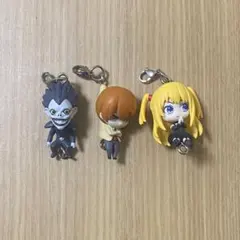 デスノート つまんでつなげてマスコット 夜神月 弥海砂 リューク3点セット
