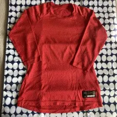 野球アンダーシャツ ミズノプロ 丸首 ローネック KUGEKI Ｓ インナー　赤