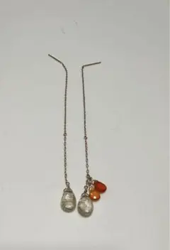 agate K10 ピアス（両耳用）