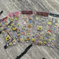スポンジ・ボブ ぷくぷくシール