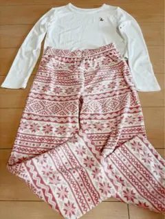 GAP kidsチェック柄パジャマセット10T