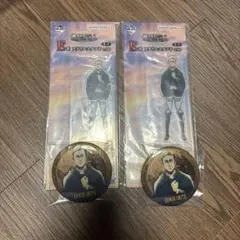 進撃の巨人 一番くじ アクリルスタンド 缶バッジ エルヴィン