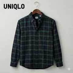 UNIQLO ユニクロ チェック ネルシャツ L 長袖 アメカジ シティボーイ