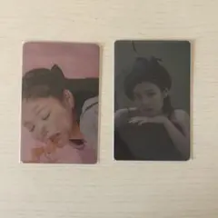 BLACKPINK JENNIE シーグリ トレカ 2枚セット