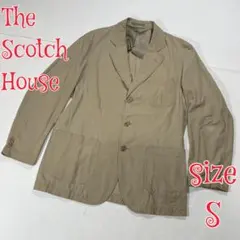The Scotch House テーラードコットンジャケット ベージュ S