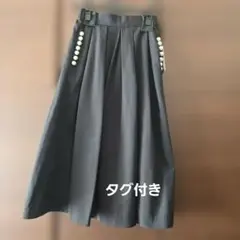 フレアスカート パール ブラック トレフルプラスワンお好きな方にも