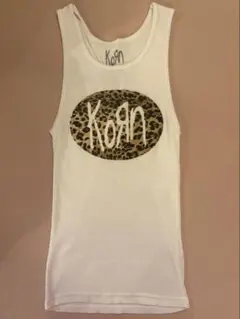 Korn タンクトップ レオパード柄 Y2K
