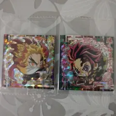 鬼滅の刃 ディフォルメシール ウエハース5　煉獄、炭治郎