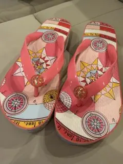 TORY BURCH ビーチサンダル 厚底 ピンクのサムネイル